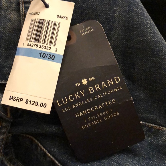 Lucky Ava Skinny Jeans with Raw Hem - Picture 9 of 15